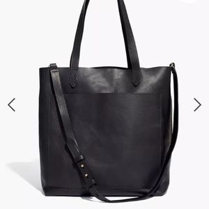 Madewell Medium Leather Transport Tote